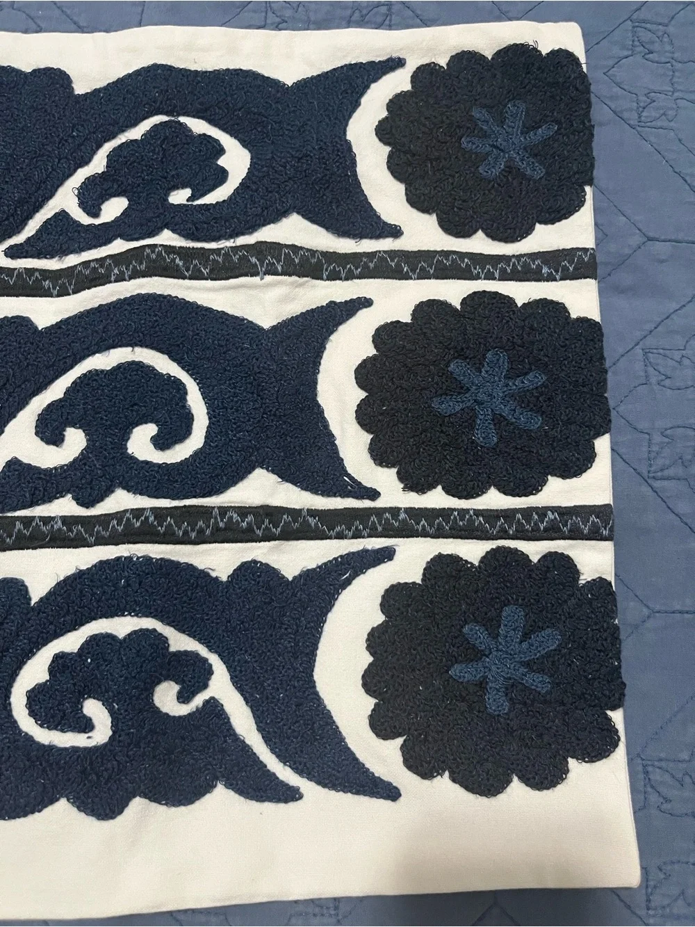 Pottery Barn lumbar pillow cover